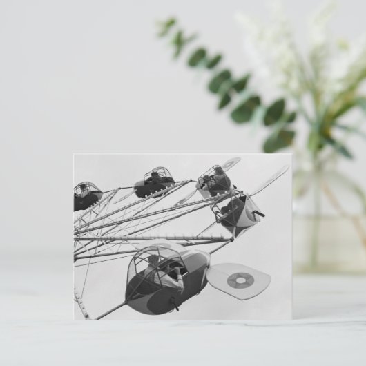 Carnival Ride, 1942 Briefkaart (Staand voorkant)