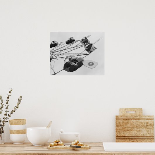 Carnival Ride, 1942.  foto Poster (Keuken)