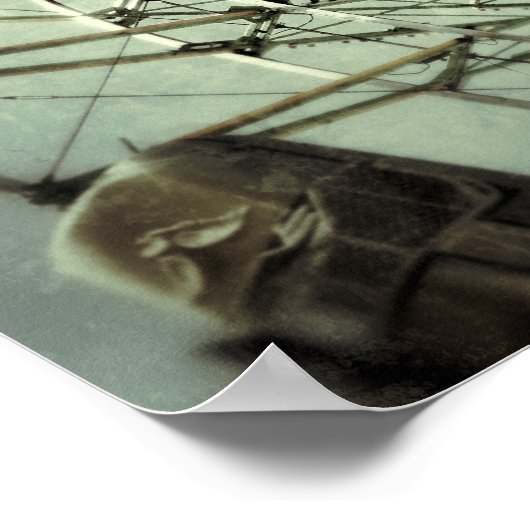 Carnival Ride 4 Square Poster Print (Hoek)