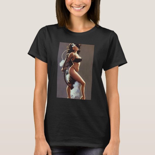 Carnival Rio de Jenero by Don Castillo Artist on F T-shirt (Voorkant)