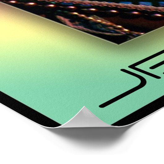 carnival roze lippen poster (Hoek)