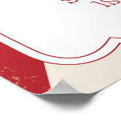 Carnival Sign Circus Animals Birthday Welkomstteke Poster (Hoek)