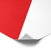 Carnival Sign Clown and Trees Poster (Hoek)