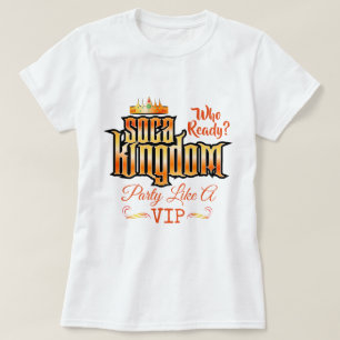 CARNIVAL Soca Kingdom met bewerkbare tekst T-shirt