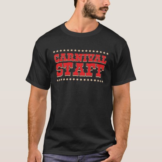 Carnival Staff Circus Party Circus Costume Carniva T-shirt (Voorkant)