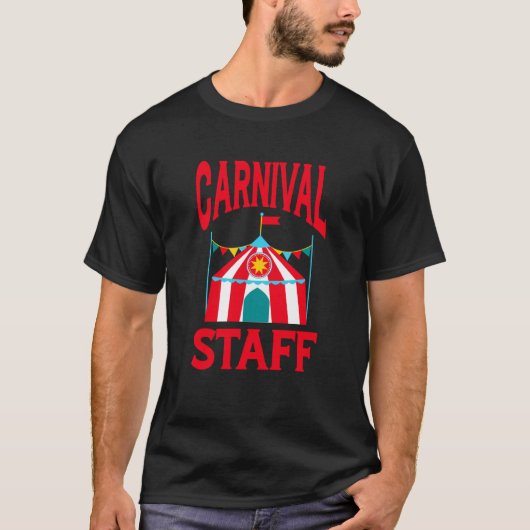 Carnival Staff Shapito Circus Festival Holiday  1 T-shirt (Voorkant)