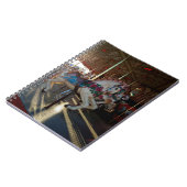 Carnival State Fair Merry-Go-Round Carousel Horse Notitieboek (Linkerzijde)