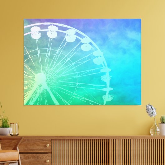 Carnival Summer - Kunst op Canvas (Insitu (Woonkamer))