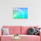 Carnival Summer - Kunst op Canvas Afdruk (Insitu (Woonkamer))