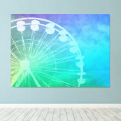 Carnival Summer - Kunst op Canvas Afdruk (Insitu (Houten vloer))