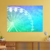 Carnival Summer - Kunst op Canvas Afdruk (Insitu (Woonkamer))