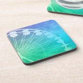 Carnival Summer-ontwerp Drankjes Onderzetter (Linkerzijde)