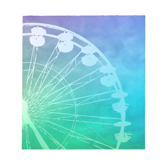 Carnival Summer-ontwerp Notitieblok (Voorkant)