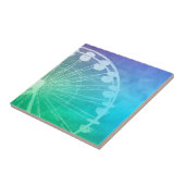 Carnival Summer-ontwerp Tegeltje (Zijkant)