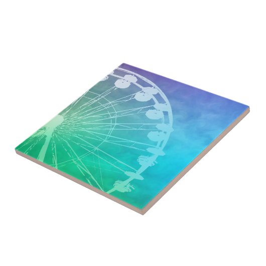 Carnival Summer-ontwerp Tegeltje (Zijkant)