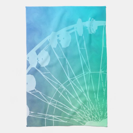 Carnival Summer-ontwerp Theedoek (Verticaal)