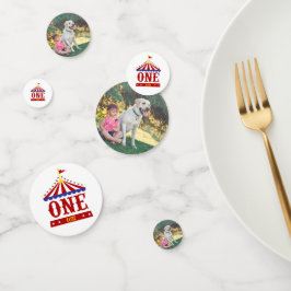 Carnival Theme First Birthday Party Foto Confetti