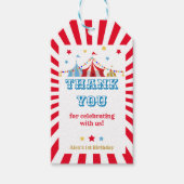 Carnival Theme Party Cadeaulabel (Voorkant)