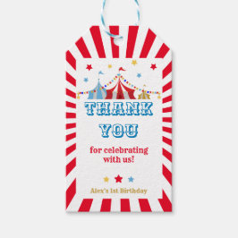 Carnival Theme Party Cadeaulabel