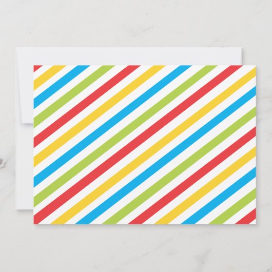 Carnival Ticket Party. Kaart (Achterkant)