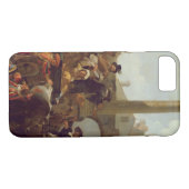 Carnival Time in Rome, 1653 (olie op canvas) Case-Mate iPhone Case (Achterkant (Horizontaal))