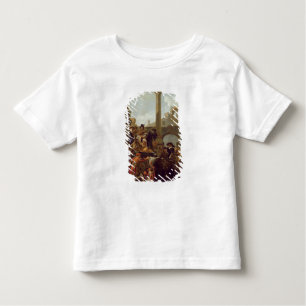 Carnival Time in Rome, 1653 (olie op canvas) Kinder Shirts