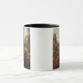 Carnival Time in Rome, 1653 (olie op canvas) Mok (Midden)