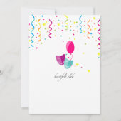 Carnival Time Invision Kaart (Achterkant)