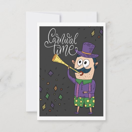 Carnival Time Kaart (Voorkant)