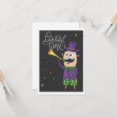 Carnival Time Kaart (Voorkant / Achterkant in situ)