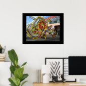 Carnival Trinidad 2010 Poster (Thuiskantoor)