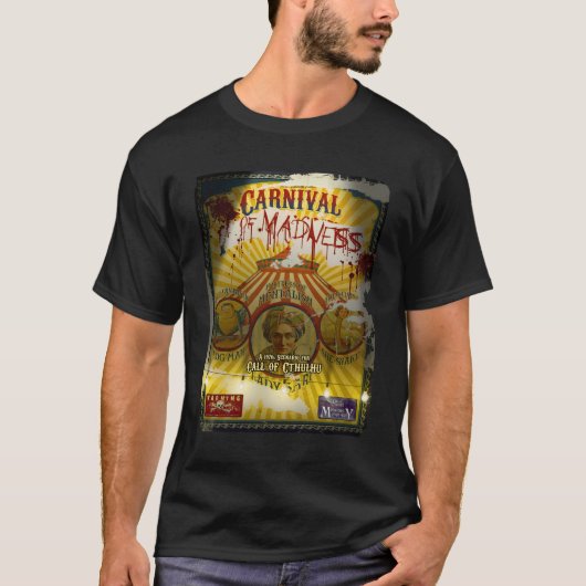 Carnival van waanzin t-shirt (Voorkant)