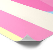 Carnival verjaardagsachtergrond, Circus Backdrop B Poster (Hoek)