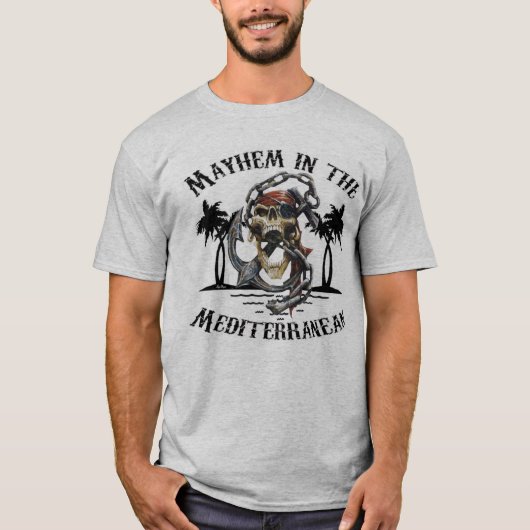 Carnival Vista Inaugural Sailing - mediterraan T-shirt (Voorkant)