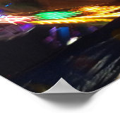 Carnival wiel van de lichten poster (Hoek)