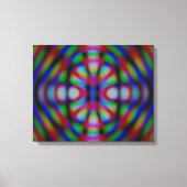 Carnivale Abstract Canvas Afdruk (Voorkant)