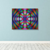 Carnivale Abstract Canvas Afdruk (Insitu (Houten vloer))