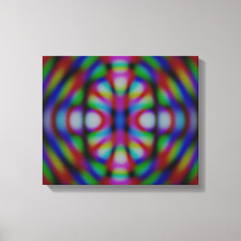 Carnivale Abstract Canvas Afdruk