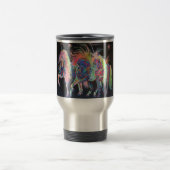 Carnivale Unicorns Travel Mug Reisbeker (Center)