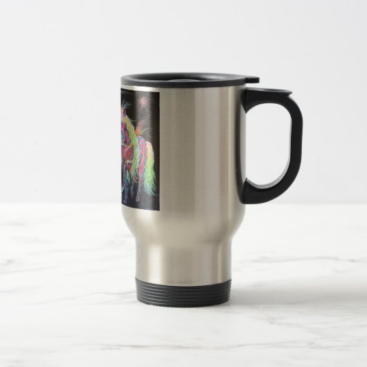 Carnivale Unicorns Travel Mug Reisbeker (Rechts)
