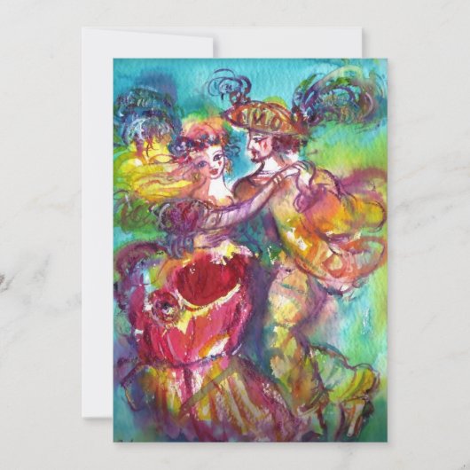 CARNIVALSDANS, levendig roze blauw geel glinstert (Voorkant)