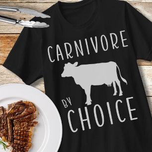 Carnivoor door keuze Vleesliefhebbers Unisex T-shirt