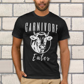 Carnivoor Eater Koe Head Meat Lovers Unisex T-shirt