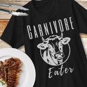 Carnivoor Eater Koe Head Meat Lovers Unisex T-shirt