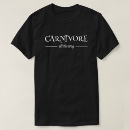 Carnivoor helemaal vleeseters t-shirt