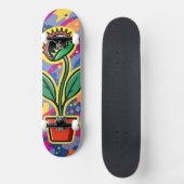 Carnivoor Plant Skateboard – Urban Art Design (Voorkant)
