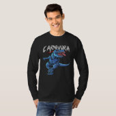Carnivora scary Horror Big Scary Dinosauria T-shirt (Voorkant volledig)