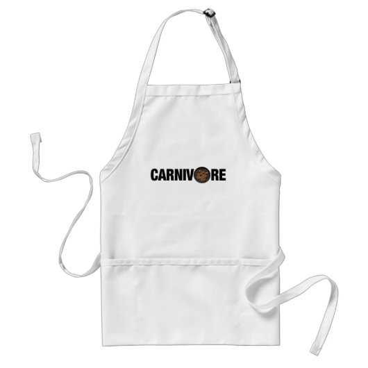 Carnivore BBQ apron Standaard Schort (Voorkant)