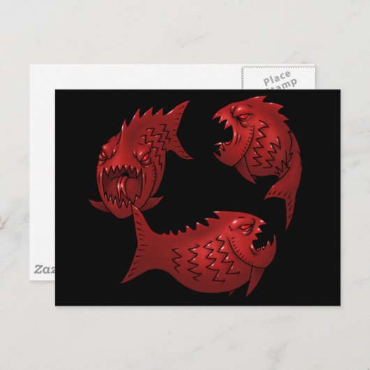 Carnivore Briefkaart (Voorkant / Achterkant)