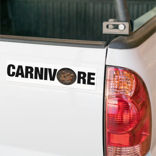 Carnivore bumper sticker (Op Truck)